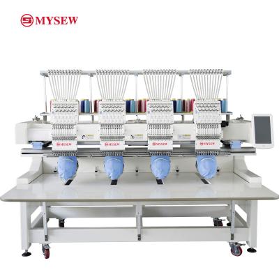 China Other MYSEW MHS1204HC 4head T-shirt Computer Sewing And Industrial Embroidery Machines Price for sale