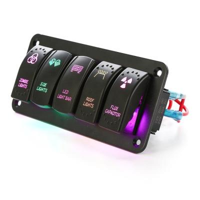 China Automotive Intelligent Protection Led Light Classic Universal Car Switch Panel for sale