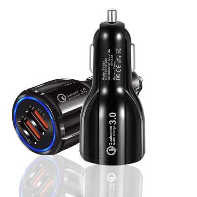 China Long Life and Exquisite Design Universal 2 USB Port Dual USB Car Charger DC 5V 3.1A Used for Mobile Tablet Devices for Honda Isuzu Car for sale