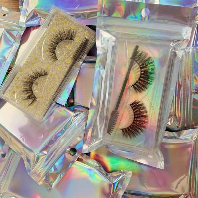 China Handmade 3d mink eyelashes 50 pairs one set LIVE Deal Eye Lashes Set with tweezers brushes in CHEAP price Eyelashes free shipping for sale