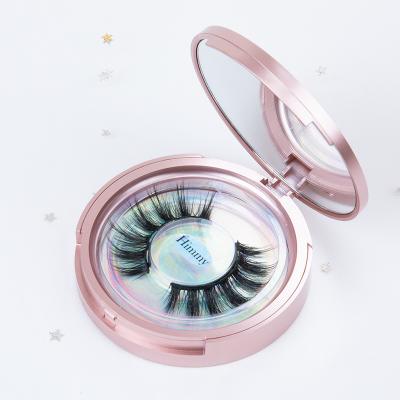 China 25-30 Times Custom Packaging False Mink Eyelashes 100% Natural Magnetic Box Lashes for sale