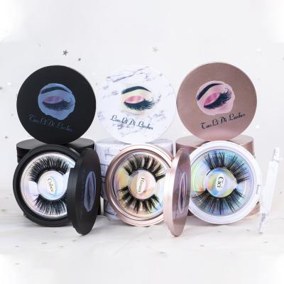 China 25-30 Times Wholesale 15MM Magnetic Cilios 3D Lashes Mink Eyelashes for sale