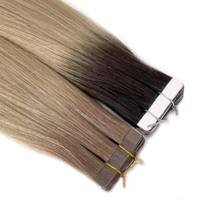 China Pure Virgin Human Hair Hot Products Form Micro Tape In Double Drawn 26 Inch Hair Extensions 13a Manufacturer for sale