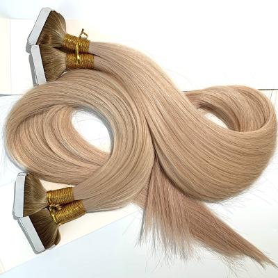 China Available Pure Virgin Hair Silky Free Virgin Human Remy Hair Invisible Tape In Hair Extensions for sale