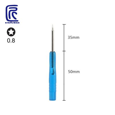 China High Quality Precision Durable Pentalobe Sart 0.8 Screwdriver for iPhone Repair for sale