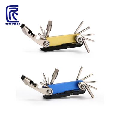 China Bicycle Tire Repair Multi Tool 11 in 1Multitool for Bike Bicycle Repair Tool Kit Hex Key Screwdriver Kit/Wrench/Wrench/Opener Bicycle DIY Tool for sale