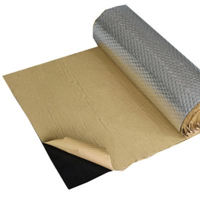 China 2mm environmentally friendly damping/ rhombic aluminum foil / vibration suppression / Car Sound Deadening Mat for sale