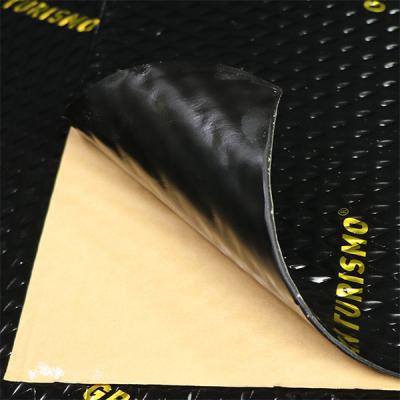 China 2mm damping pad /Rhombic embossed printing/ composite vibration reduction / Car Sound Deadening Mat for sale