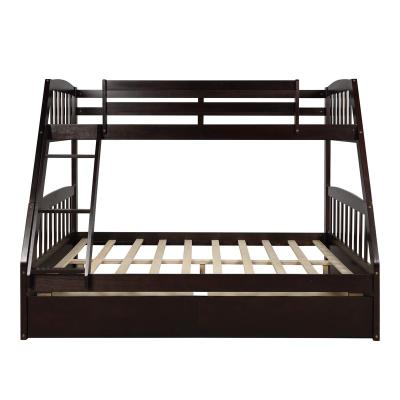 China Modern Simple Modern Bunk Bed Student School Dormitory Solid Wood Multifunctional Bunk Bed for sale