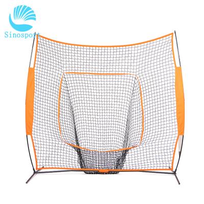 China Eco-Friendly Outdoor High Quality Color Custom Baseball Hitting Target Goal Aid Nets With Ground Frame for sale