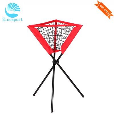 China Good Eco Friendly High Quality Triangle Baseball Cart , Ball Collector Sport Product Series for sale