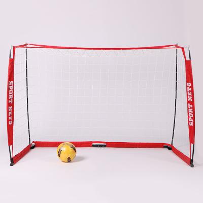 China New Eco Friendly 6x4x2 Professional Football Goal Portable Soccer Nets for sale