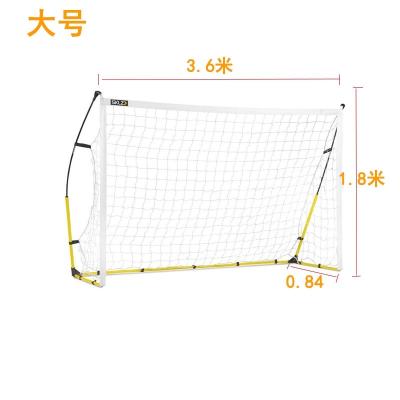 China Fabrics+frame Outdoor Custom Folding Small Size Football Net Portable Soccer Ball Practice Gate For Kid Soccer Practice Net for sale