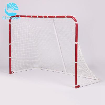 China Custom Size Mini Steel Frame Hockey Practice Net Eco Friendly for sale