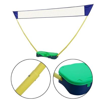 China Eco-Friendly Outdoor Folding Adjustable Badminton Set, Volleyball Net With Stand Board for sale