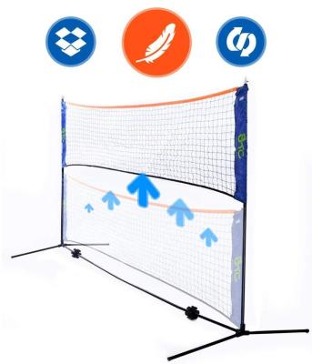 China Eco Friendly Portable Badminton Net Rigged For Tennis, Soccer Tennis, Pickleball, Kids Volleyball Easy Setup For Outdoor And Indoor Sports for sale