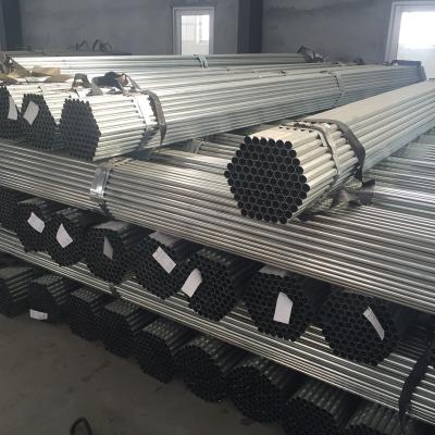 China Liquid Pipe Hot Dip Galvanized Steel Tube Pre Galvanized Steel Pipe Round GI Steel Tubes And Pipes for sale