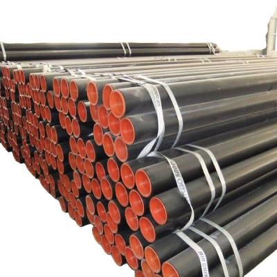 China Structure Pipe Black Powder Coated Galvanized Steel Pipe Properties for sale