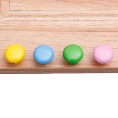 China Modern Simple European Cute Hardware Hardware Handle Pink Aluminum Alloy Cabinet Drawer Decorative Knobs for sale