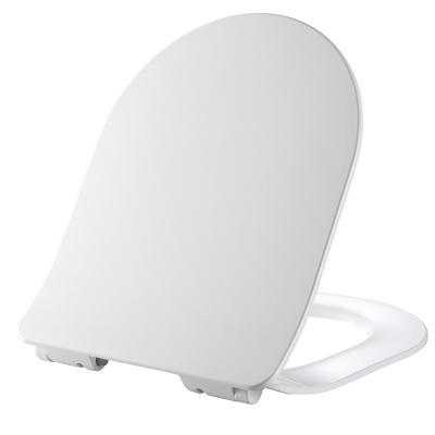 China Slow-end Toilet Seats European UF Sanitary Ware Toilet Seat Cover With White Color for sale