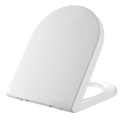 China Slow-end Toilet Seats Factory Supply Cheap Sanitary Plastic White Toilet Seat Bucket Cover for sale