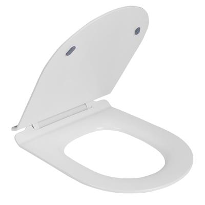 China Non-electric Toilet Seats White Slow-end Bathroom Wall Hung Bidet Toilet Seat Lid for sale