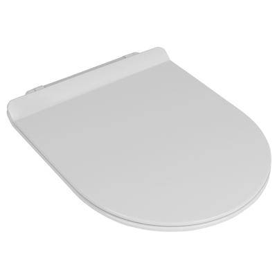 China Slow-end Toilet Seats Modern Ceramic Soft Narrow Style Toilet Wall Hung Toilet Seat Cover for sale