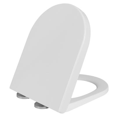 China Slow-end Toilet Seats Hot Product Plastic Wall Hanging UF Toilet Seat Cover for sale