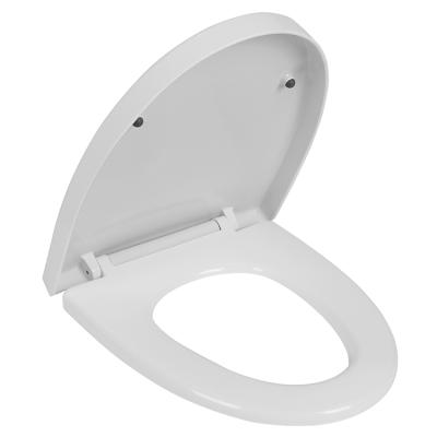 China Slow-end Toilet Seats Flushable Bathroom Slowdown Seat Ring Toilet Bowl Cover for sale