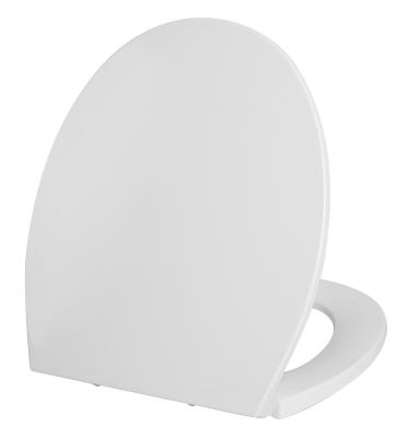 China Slow-end Toilet Seats WC UF Toilet Seat Lid Price European Standard Hygienic Pointed Toilet Seat Cover With One Push Button for sale