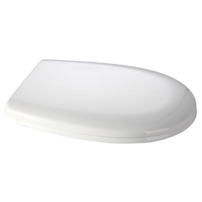 China Slow-end Toilet Seats Egg Shape Bathroom Hygienic White Color Toilet Seat Cover for sale