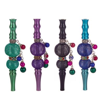 China Ningbo hookah direct selling high-end diamond-studded hookah holder with diamonds, a variety of colors can be mixed for sale