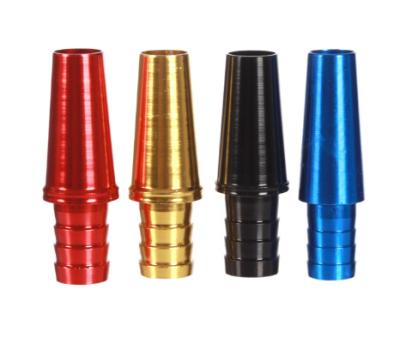 China High End Silicone Tube Hookah Hot Sale Short Handle Mixed Colors Hookah Hose for sale