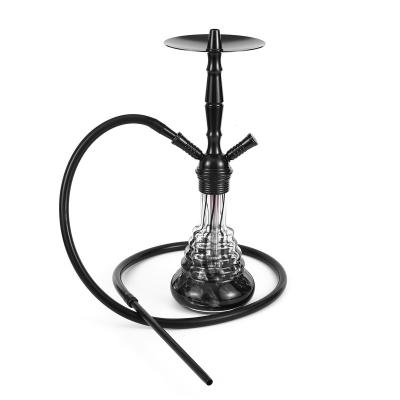 China Integral Hookah Newly Designed Smoking Accessories Shisha Hookah Set Arabic Large Double Tube Portable Creative Hookah for sale