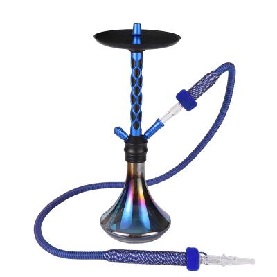 China High-end Creative Arab Household Hookah Direct Selling Spout Connection Aluminum Alloy Portable Hookah One-Piece Bar for sale