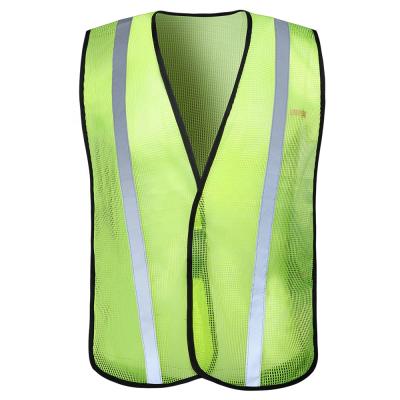 China Custom Made Multi Mesh Traffic Work Vest Safety Fluorescent Logo Enforcement Scenes Safety Reflective Vest Cheap Wholesale Hi Vis for sale