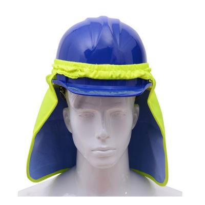 China Hot Selling Sun Proof Birdeye Sun Shield Crash Helmet With Pva Helmet Sun Safety Neck Cooling Shield for sale