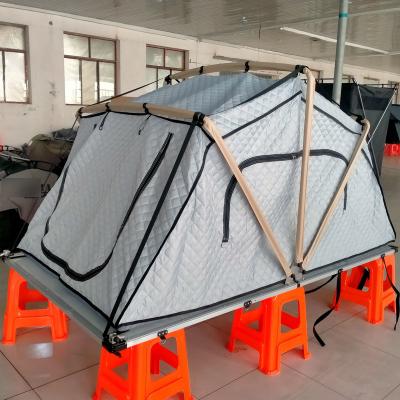 China Outdoor Camping 4X4 Insulation Arcadia Roof Top Tent Cotton Fabric Insulation Top Coating For 1.4M 1.6M 1.8M Tent for sale