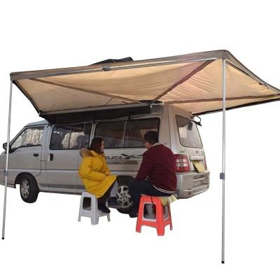 China New style waterproof outdoor caravan car 4x4 pop up side 270 degree plus fox wing tent for sale