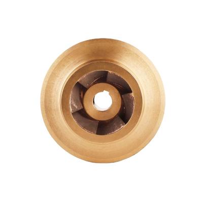 China (59# 63# 85#) Custom Brass Copper Bronze Brass Impeller For Vertical Pumps for sale