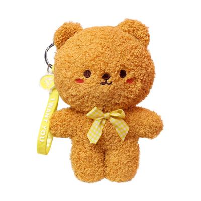 China Mini Bear Rabbit Eco-friendly Material Key Chain Cheap Mini Teddy Bear Key Chain Stuffed Animal for sale