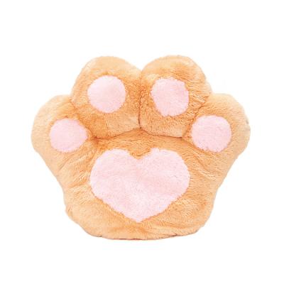 China Anti-Static Bear Paw Plush Cushion Tatami Cat Paw Cushion for sale