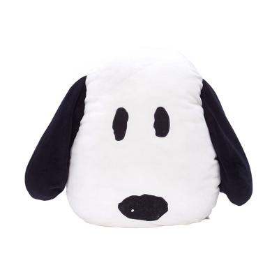 China Eco - Friendly Material Super Soft Plush Animal Pillow 3d Printing Stuffed Dog Shaped Pillow for sale