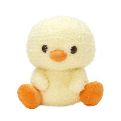 China Eco-friendly Material Lovely And Interesting Yellow Duck Is Duck Plush Toys Dogs Sitting for sale