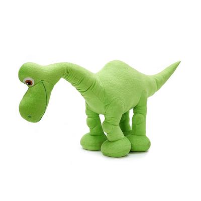 China Big Eco - Friendly Material Blue Dinosaur Standing In Green Custom Soft Plush Stuffed Grass Toys for sale