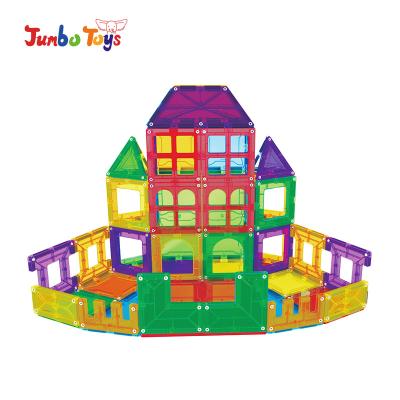 China Safety HUGE TOYS and Magnetic TRACK 2020 New Style Classic Assembly Game Building Blocks Toy Set Kids 3d DIY Magnetic Tiles for sale