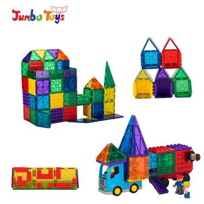 China Building Toy 2022 Magnetic Tile Edges Building Blocks Magnetic Educational Toys For Children for sale