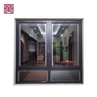 China Folding Screen Custom 70 Series Break Aluminum Thermal Tilt And Turn Window for sale