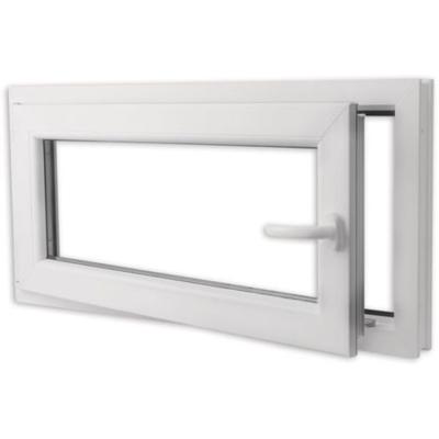 China Screen uPVC Plastic PVC Villa Casement Windows Modern Design Swing Folding French Window for sale