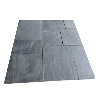 China Factory direct sale low price modern natural slate floor split blue slate floor tiles blue slate stone for sale